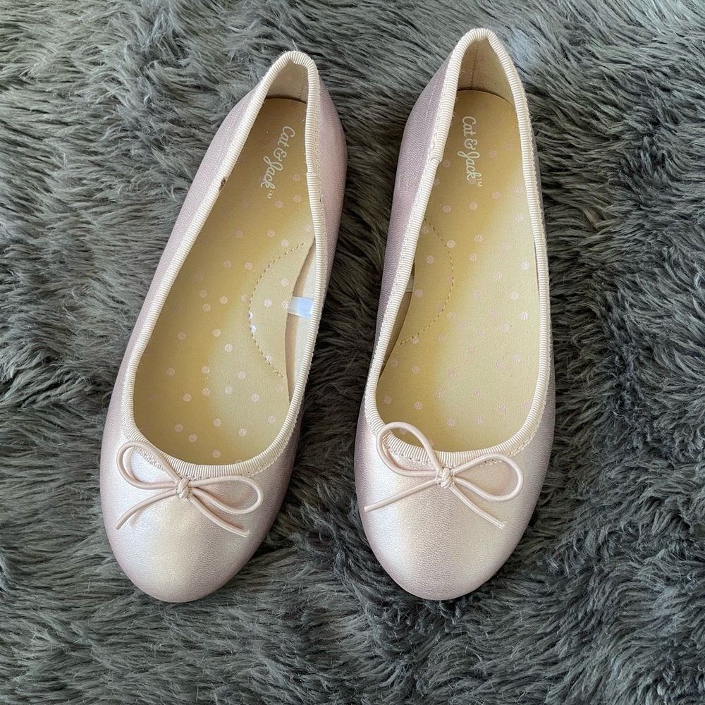 Cat & Jack Girls Size 1 Flats